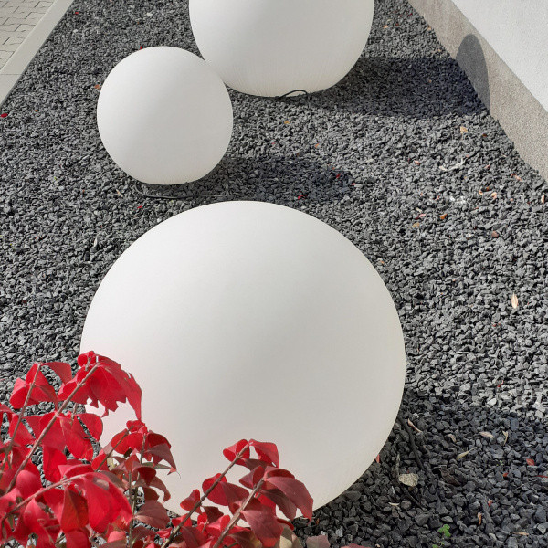 Świecąca kula ogrodowa CUMULUS M śr. 45cm 6977