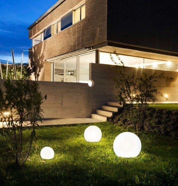 Świecąca kula ogrodowa CUMULUS M śr. 45cm 6977