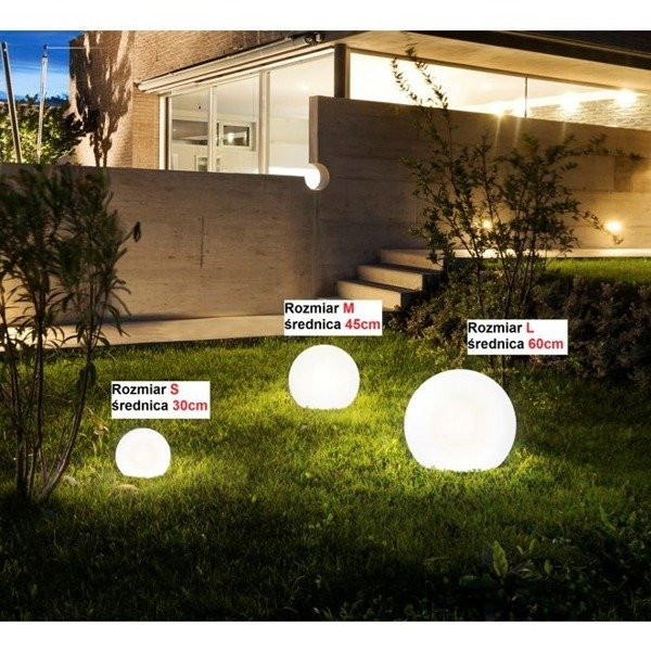 Świecąca kula do&nbsp;ogrodu CUMULUS L śr. 60cm 6978