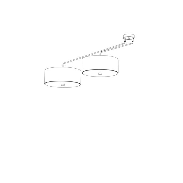 Lampa sufitowa HAWK GRAY VI 6541