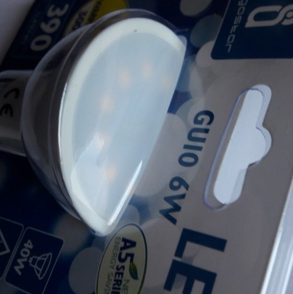 Żarówka LED GU10 6W CIEPŁA